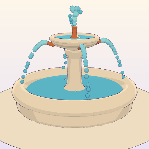 Town fountain